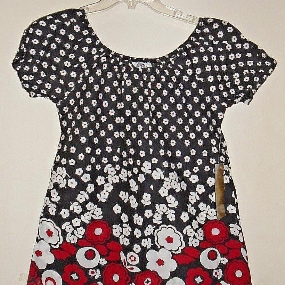COPY - Cute Tramp Fun Summer Elastic Neck Top - Picture 2 of 6